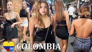 🇨🇴 MEDELLIN HOTTEST NIGHTLIFE DISTRICT COLOMBIA 2024 FULL TOUR [upl. by Hanimay]