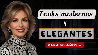 💯 Cómo vestir con CLASE y ELEGANCIA  Looks modernos para mujeres de 50 años o más 👗👡💫 [upl. by Ettevahs]