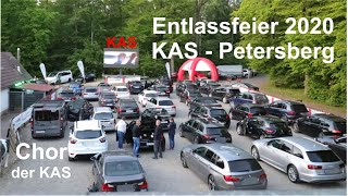 KAS Petersberg  Abschlussfeier im Autokino Klasse 10 mit der Hymne der KAS Entlassfeier 24062020 [upl. by Warde]