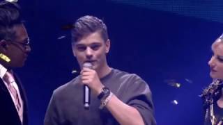 Martin Garrix winning DJ award [upl. by Yrro]