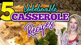 5 Amazing CASSEROLE RECIPES You NEED In Your LIFE  Cozy CASSEROLES You DONT Want To MISS [upl. by Buna]