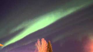 KP3 Aurora over Fairbanks Alaska [upl. by Adnohsak]