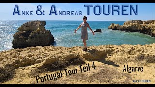 ARMAÇAO de PERA  HÖHLE BENAGIL  ALGARVE  Tour Teil 4 Mit dem Wohnmobil in Portugal [upl. by Wanda]