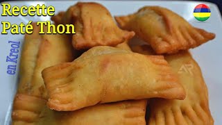 Recette Paté Poisson Thon Mauricien en Kreol 🇲🇺  Special Ramadan 2022 [upl. by Hebrew]