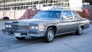 1978 Cadillac Coupe DeVille test drive [upl. by Launame]