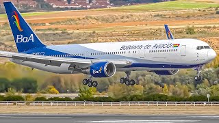 20 MINS of Landings amp Takeoffs at MAD  Madrid Airport Plane Spotting [upl. by Fridlund]