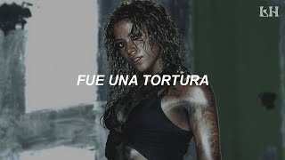 Shakira  La Tortura ft Alejandro Sanz Letra [upl. by Lyndy]