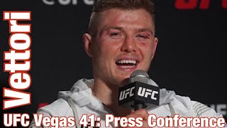 Marvin Vettori SURPRISED at How THICK Paulo Costa was  UFC Vegas 41 Post [upl. by Aeikan853]