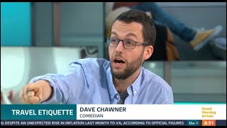 Dave Chawner  Good Morning Britain Travel Etiquette [upl. by Netsua]