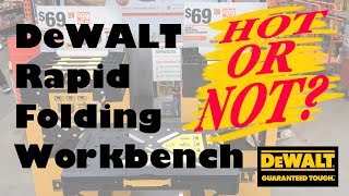 DeWalt Express Workbench Does it Rate Demo amp Review [upl. by Aetnahs799]