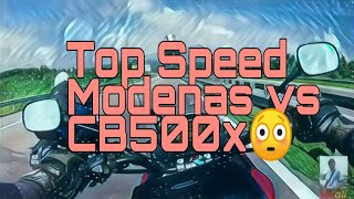 RIDE  Top Speed  Modenas laju tu😳CB500x [upl. by Nariko723]