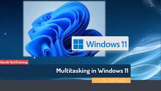 How to Multitask in Windows 11 [upl. by Sinoda692]