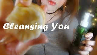 ASMR Personal Washing Your Face ✨😊✨ Ｃｌｅａｎｓｉｎｇ [upl. by Nauhs]