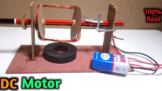 How To Make DC Motor  सबसे आसान DC Motor  Electric Motor [upl. by Semyaj]