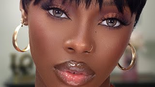 Colored Contact Lens For Dark Brown Eyes x Dark Skin Ft Just4kira  Okemute Ugwuamaka [upl. by Sacks]