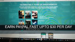 BEST EASIEST COMPLETE ways to earn money points steam code gift cards 2019 GameTame [upl. by Assetniuq442]