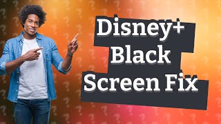 Why does my Disney screen go black on TV [upl. by Amimej845]