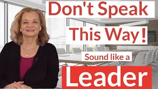 To sound professional and confident avoid speaking this way 7 TIPS [upl. by Lua734]