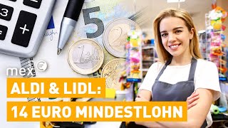 Mindestlohn Warum Aldi und Lidl mehr bezahlen  mex [upl. by Idaf]