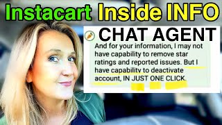 INSTACART Chat Support Confirms NO BATCHES for Veteran Shoppers Deactivations Do Ratings Matter [upl. by Appleton696]