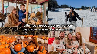 últimos meses como au pair  o que mudou no meu segundo ano de intercâmbio [upl. by Longley]