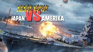 jejak tapak Jepang vs amerika [upl. by Trebbor928]