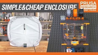 How to build a simple and cheap 3D printer enclosure [upl. by Shenan]