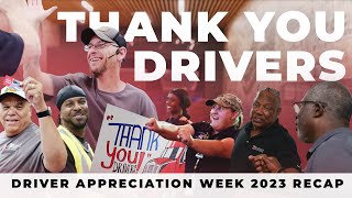 DRIVER APPRECIATION WEEK 2023 Thank You Truckers [upl. by Nikolia]