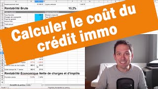 Calculer le coût du crédit immobilier [upl. by Gehman]