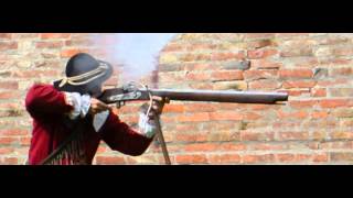 Lock times 2 Matchlock musket in slow motion [upl. by Ditzel]