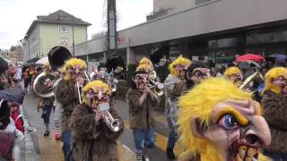 Guggemuusig Birsblootere Birsfelden  Birsfelder Fasnacht 13022016 [upl. by Reuben]