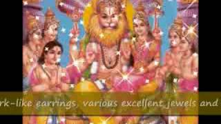 Sri Narasimha Ashtakam with meanings [upl. by Abdu570]