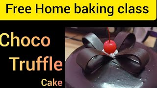 Free home baking class choco truffle cake beginners cake Recipe tamil Free baking class [upl. by Thibaud]