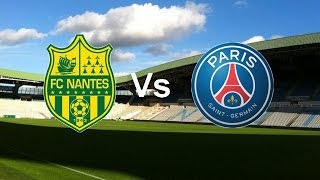 NANTES  PSG  21ème Journée de Ligue 1  Saison 2016  2017 [upl. by Einhoj102]