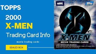 2000 Topps  XMen Movie Trading Cards  Sealed Box [upl. by Hsac]