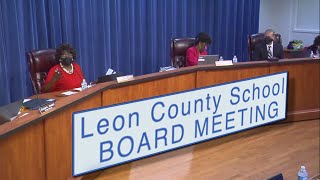 Leon County School Board Meeting  March 9 2021 [upl. by Gaeta580]