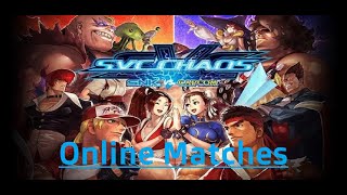 SNK Vs Capcom SVC Chaos PS4  Online Matches [upl. by Meek]