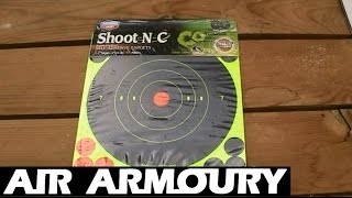 Birchwood Casey ShootNC Gun Targets Review  Air Armoury [upl. by Orin]