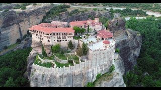 Meteora Monasteries  Kalambaka Greece [upl. by Nnylirak]