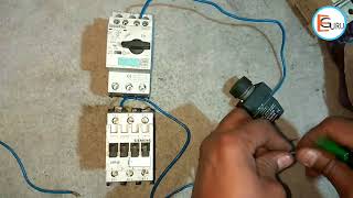 Overload Relay Control Wiring in MPCB Starter  Electric Guru [upl. by Zela]