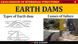 DHS Module5 Part01  Earth Dams  Types  Cause of Failure [upl. by Aspia]