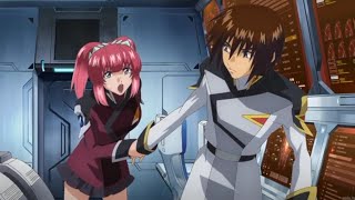 Gundam SEED Freedom  Agnes make a move on Kira [upl. by Aneehsirk]