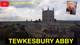 TEWKESBURY ABBEY VISIT🚐🎥👍 vanlife vanlifeuk offgrid tewkesbury vlogs [upl. by Ecined]