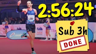 HO CORSO LA MARATONA SOTTO LE 3H  Frankfurt Marathon [upl. by Ahsai]