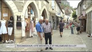 Suivez le guide  Rocamadour cité médiévale et religieuse du Lot [upl. by Nahtaj]