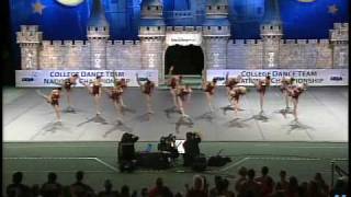 2010 UDA College Nationals University of Cincinnati Div IA Jazz 4th place [upl. by Llerreg]