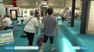 Une foire de Périgueux sous le signe du covid [upl. by Lyrak]