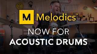 Introducing Melodics for Acoustic Drums The interactive app to learn drums [upl. by Dee]