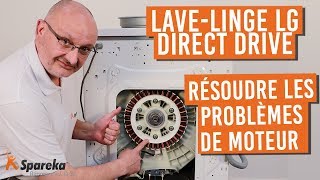 Comment réparer un lavelinge LG Direct Drive qui affiche un code erreur SE CE LE [upl. by Etterual173]