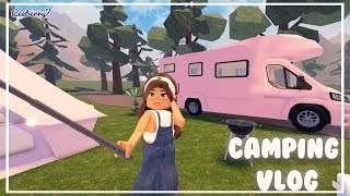 Come Camping With Me  Berry Avenue  Roleplay VLOG [upl. by Asiat990]